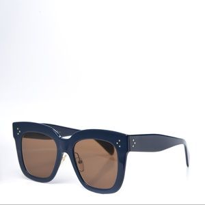 Blue Celine sunglasses